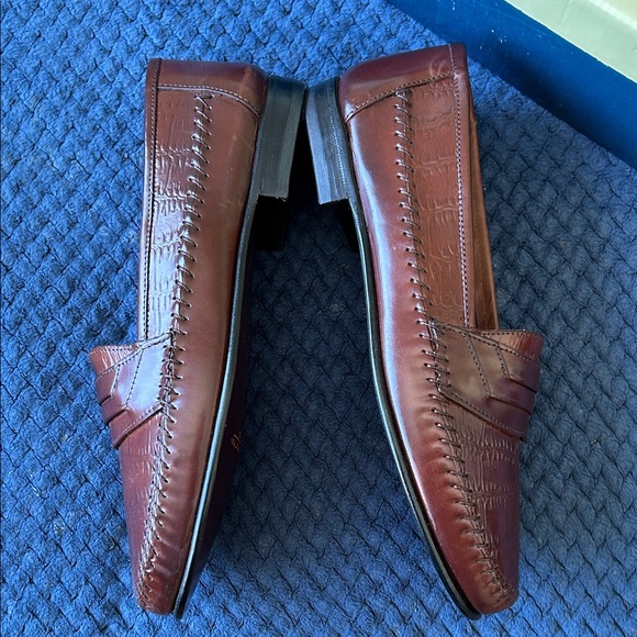 Giorgio Brutini Men's brown loafers - Picture 7 of 8